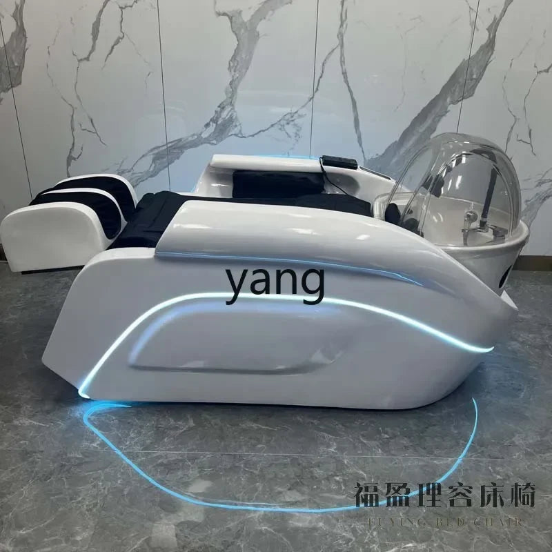 LTT electric smart shampoo bed barber shop hair shop semi-automatic flushing bed