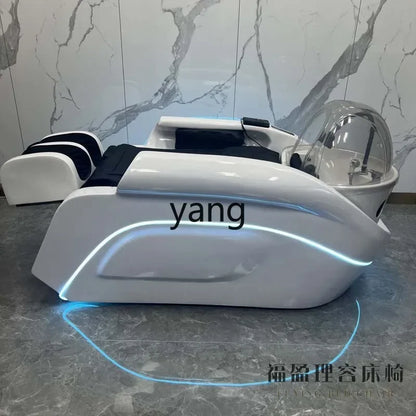 LTT electric smart shampoo bed barber shop hair shop semi-automatic flushing bed