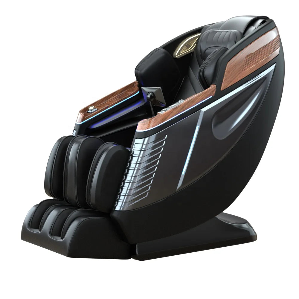 Luxury 3D Zero Gravity Massage Chair with Full Body Airbags Hifi Bluetooth Music Foldable Portable-Cheap Price Armchair Massage