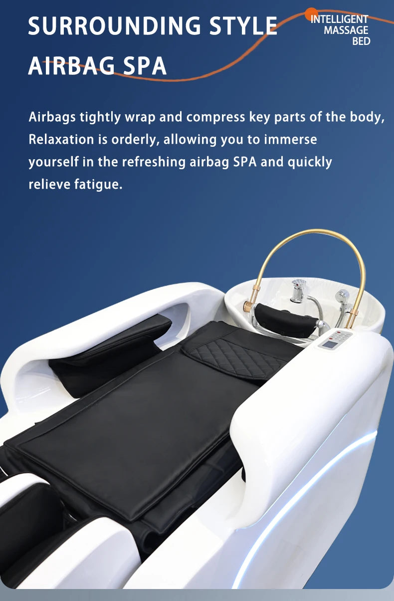 Funky Zirkulation Liegende Intelligente Salonstühle Wohnzimmer Nagel Friseur Waschstuhl Haarausstattung Cama Champú Rendy Möbel