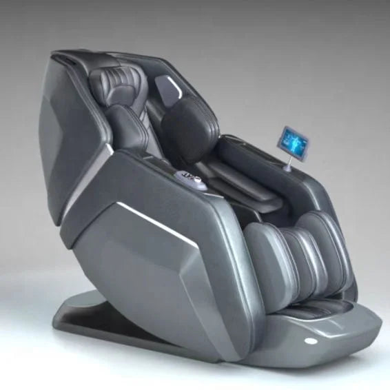 OEM Modernes Shiatsu-Massagegerät, Durchblutung, SL-Schiene, Ganzkörper-Luxus-4D-AI-Schwerelosigkeits-Massagesessel