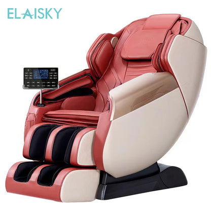 Elektrischer Ganzkörper-Airbag-Massagesessel Zero Gravity Hifi-Musik Entspannender Massagesessel Kneten Multifunktional Gemütlich