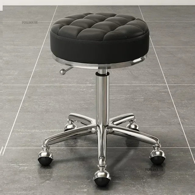 Nordic Salonmöbel Friseurstühle Friseursalon Professioneller Friseurstuhl Hebebarer Drehstuhl Schönheitssalon Friseurstuhl