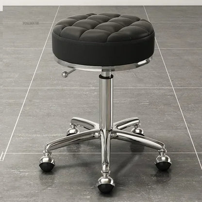 Nordic Salonmöbel Friseurstühle Friseursalon Professioneller Friseurstuhl Hebebarer Drehstuhl Schönheitssalon Friseurstuhl