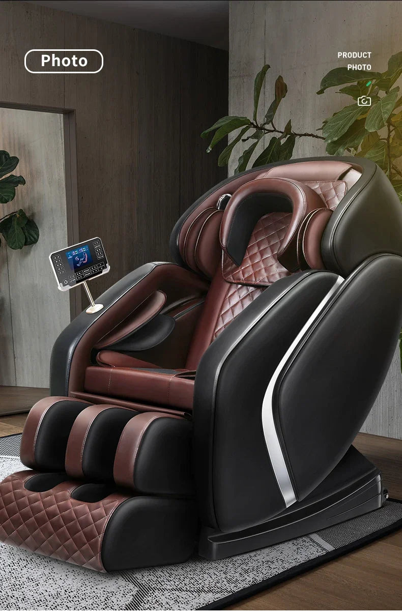 Jare B5 Großhandel OEM ODM Fabrikpreis Heißer Verkauf Luxus Leder Zero Gravity Elektrischer Ganzkörper-Massagesessel