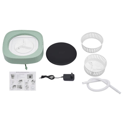 Tragbare Waschmaschine 6L 40W, faltbar, großes Fassungsvermögen, Eimer für Wäschetrockner, für Unterwäsche und Socken