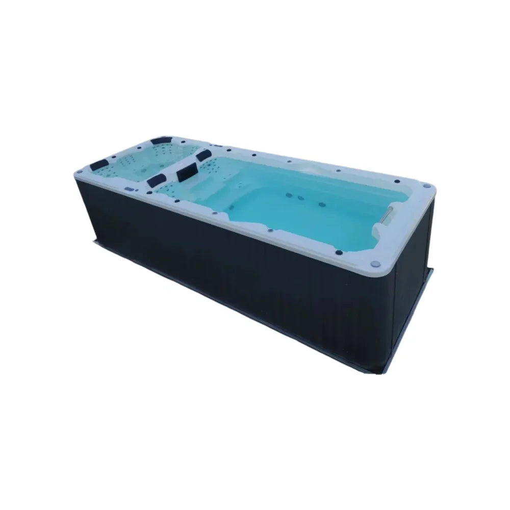 5850X2250X1500mm 8 Personen Schwimmbad Whirlpool Badewanne Acryl Hydromassage Surfmassage SPA H5850A