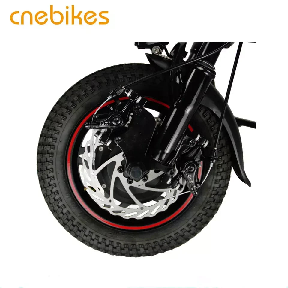Vélo électrique à main de sécurité à suspension complète CNEBIKES WH12AS 36v 350w