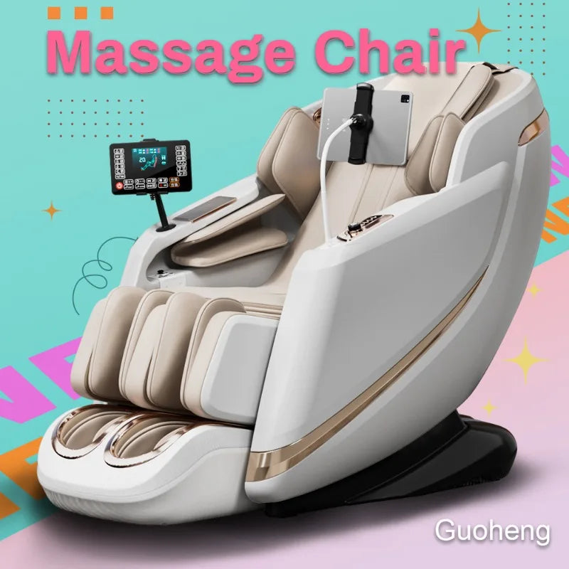 Fauteuil de massage électrique SL-Track, capsule spatiale compacte, massage automatique du corps entier |   Fauteuil inclinable multifonction pour la maison