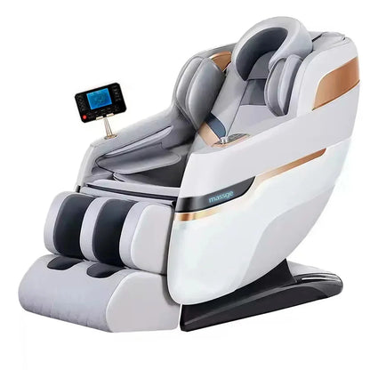 4D SL Track Massagesessel Zero Gravity Relaxsessel Ganzkörper Airbag Massage Sofa Touchscreen Bürostuhl 3 Jahre Garantie Kk