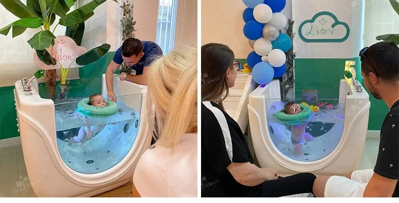 Grenzüberschreitende Acryl-Kinderbecken, Baby-thermostatische Puppenbadewanne, kommerzieller Mutter-und-Kind-Laden
