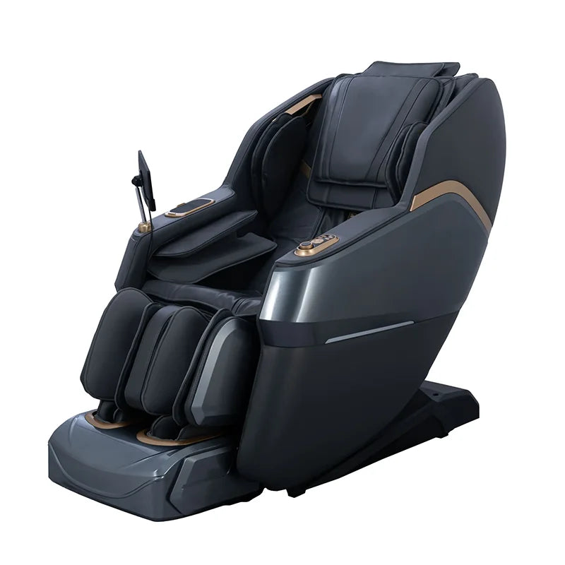 Massagesessel Luftdruck-Shiatsu Elektrische Heizung Luxus Ganzkörper-Zero-Gravity 3D-Massagesessel mit digitalem Bildschirm