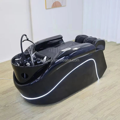 Head Spa Bed Hair Shampoo Chair Electric Massage Shampoo Chair With Head Therapy