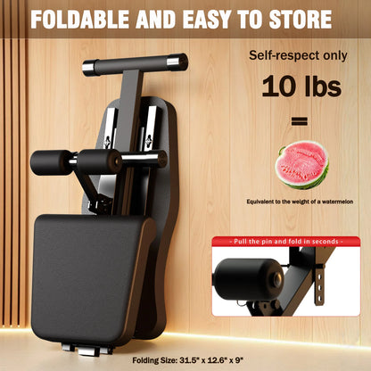 Adjustable Workout Weight Bench Foldable Dumbbell Bench Strength Training 1000lbs Full Body Exercise Extended Back for Home Gym