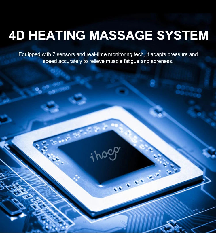 2025 Meistverkaufter 4D Ganzkörper-Massagesessel mit Schwerelosigkeitsfunktion & Wärmetherapie SL-Track-Technologie