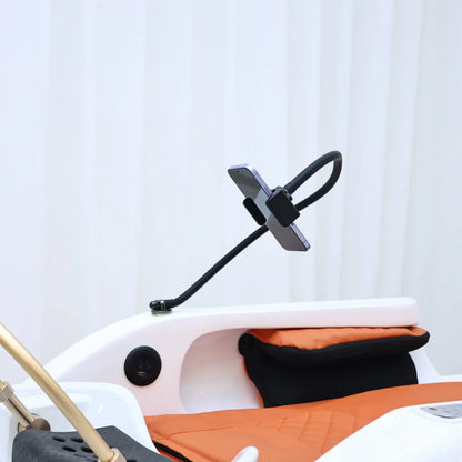 2026 Salon Shampoo-Massagebett mit integriertem Elektromassagegerät, Hydrotherapie Kopf-SPA, Gewerbemöbel, automatisch