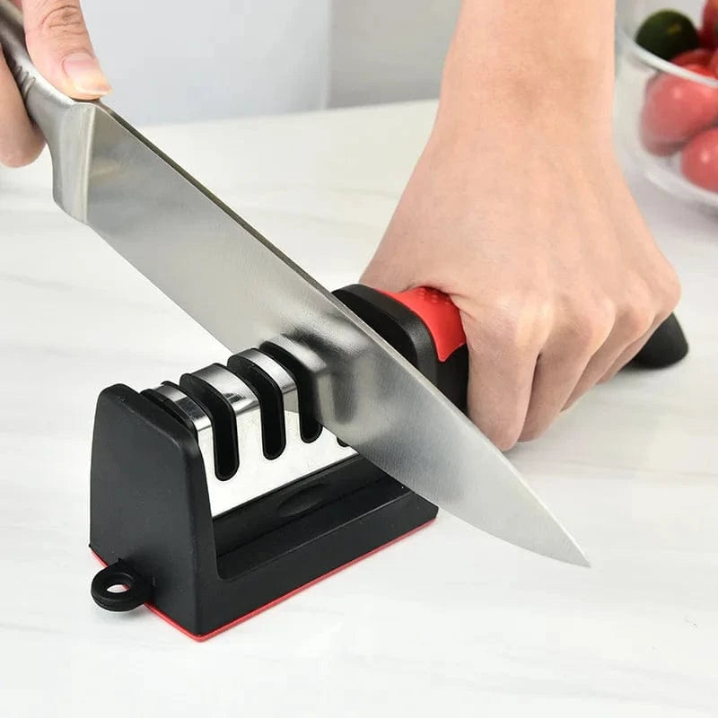 Household Multi-Functional Hand-Held Sharpener