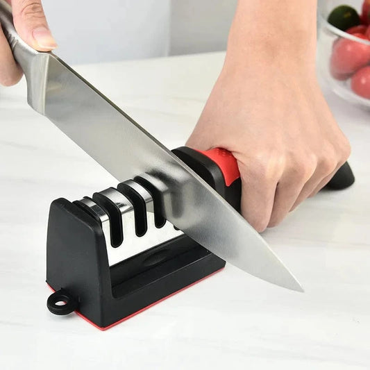 Household Multi-Functional Hand-Held Sharpener