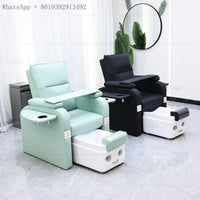 Fußbad-Nagelstuhl Pediküre-Stühle Salon SPA Fußmassage Maniküre Möbel Sofa Material mit elektrischer Rückenlehne