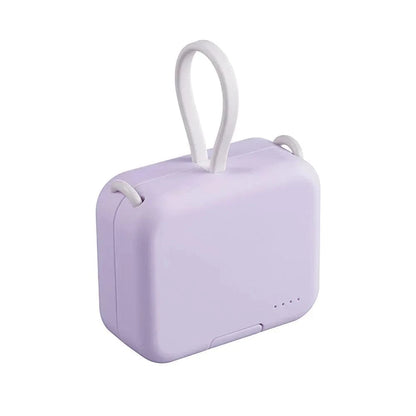 Creative All-in-One Foldable Battery Charger – 4000mAh Power Case for All iPhone