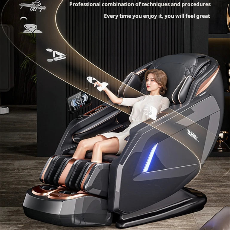 Electric 4d 3d zero Gravity Full Body Stretching Massage Chair Full Body Massager Price