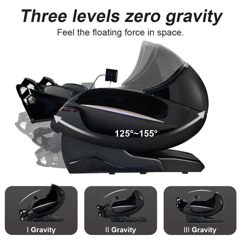 Body 5d Sound Wave Tech Massage Movement Voice Control Massage Chair 2026
