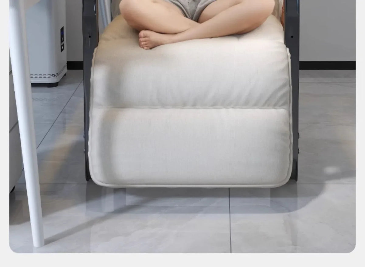 Liegestuhl Bürostuhl Mittagspause Klappstuhl Computerstuhl, kann sitzen und liegen, Zwei-Zweck-Faulenzer-Sofa-Stuhl mit Rückenlehne