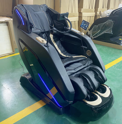 Luxus-Massagesessel Zero Gravity Ganzkörper-Airbag SL-Track Heizung Bluetooth-Musik AI-Sprache Bürostuhl 3 Jahre Garantie