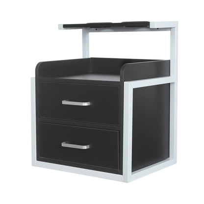 Multifunktionale Salonwagen Wandmontierter Friseurschrank Friseursalon Spezial Dauerwellen-Färbemittel-Ablageregal Möbel