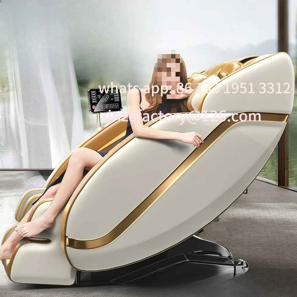 Massagesessel Home Ganzkörper Intelligentes Massage-Sofa Vollautomatisch Multifunktionaler Deluxe Zero Gravity Massagesessel Space Ca