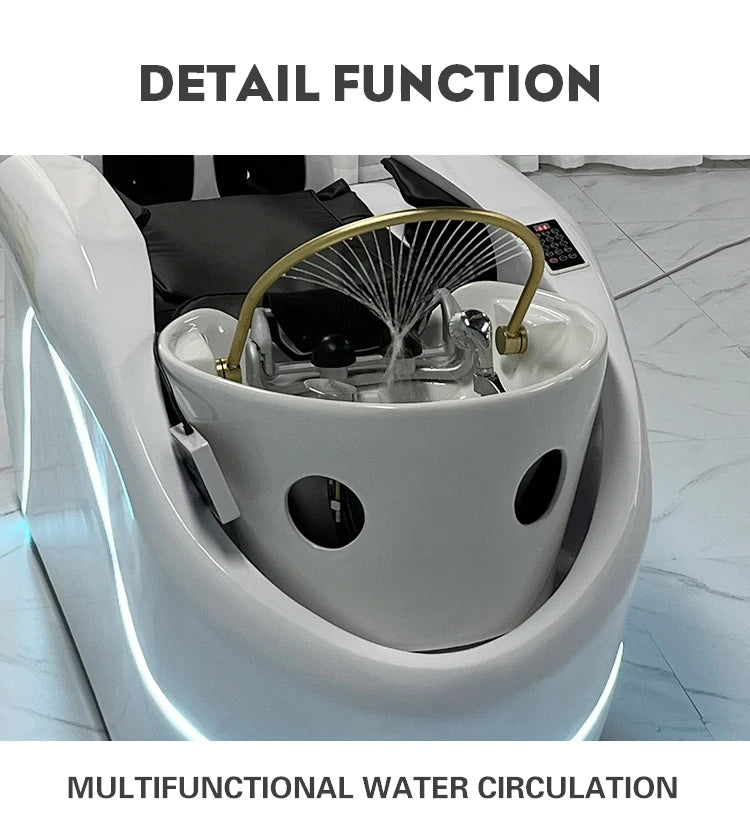 Funky Zirkulation Liegende Intelligente Salonstühle Wohnzimmer Nagel Friseur Waschstuhl Haarausstattung Cama Champú Rendy Möbel