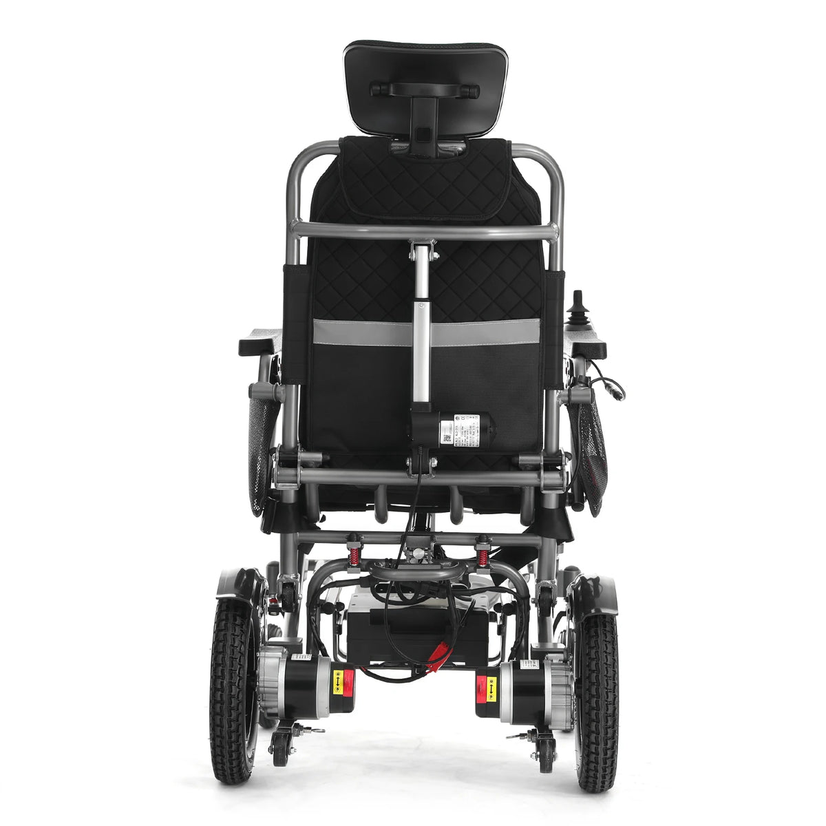 2026 Automatic Remote Control Foldable Wheel Chair Portable Aluminum Alloy Disabled Reclining Electric Wheelchair
