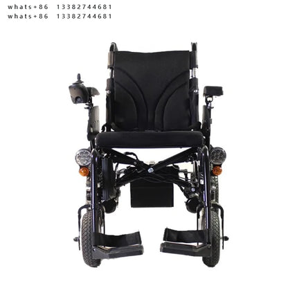 Electric wheelchair front drive automatic intelligent folding lightweight elderly disabled walking assistance Electric wheelchai