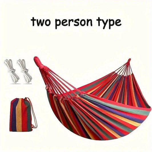 Multi-Function Outdoor Hammock - Anti-tilt, Colorful and Easy to Attach