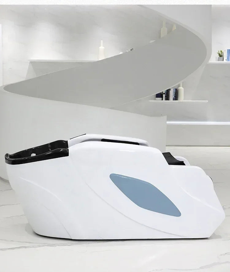 Intelligentes Head Spa Bett Salonmöbel Einfacher Beauty Haar Massagestuhl Frisierstuhl Shampoo Kappers Stoel Friseursalon
