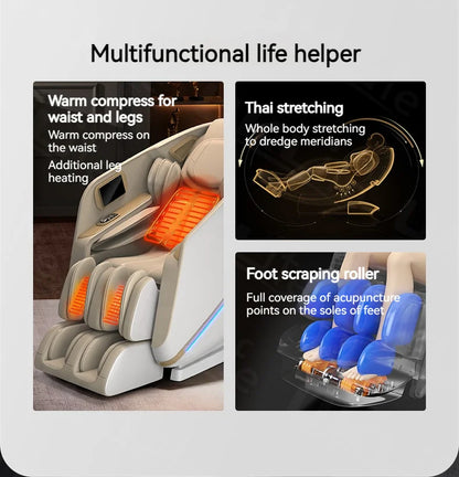3 Year Warranty 4D SL-Track Zero Gravity full body AirBag Massager Chairs Home 3D Office Chair Luxury Electric Massage Sofa