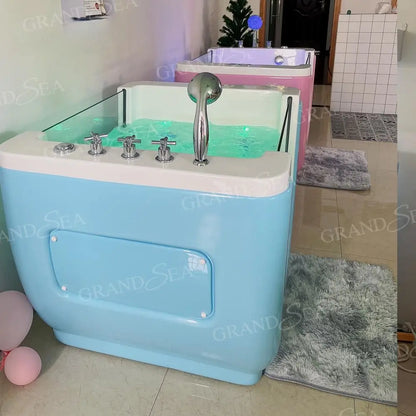 Top 1002 Baby Spa Bath Freestanding Acrylic Jet Spa Bath
