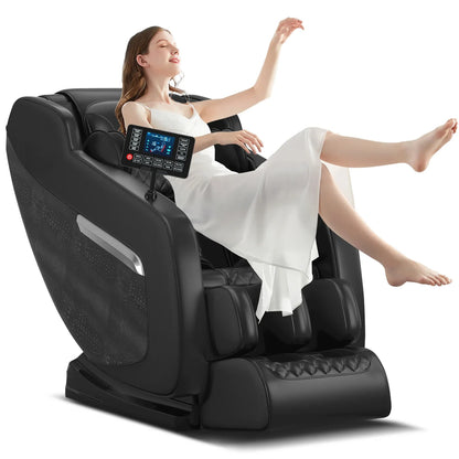 2025 7ft Professioneller Ganzkörper-Elektromassagesessel 400Lbs Kapazität 4D Massage Schwerelosigkeit Multifunktions-Heimmöbel