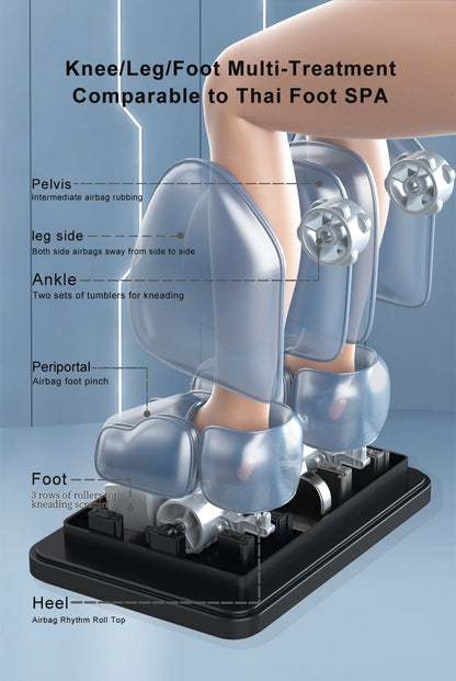 USA Lokale Lieferung 135cmSL Shiatsu 4D Heizung Airbag Zero Gravity Ganzkörpermassagestuhl Home Office Stuhl