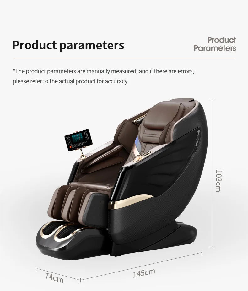 Cross-border wholesale massage chair English household multi-function voice space capsule full body electric massage sofa chair