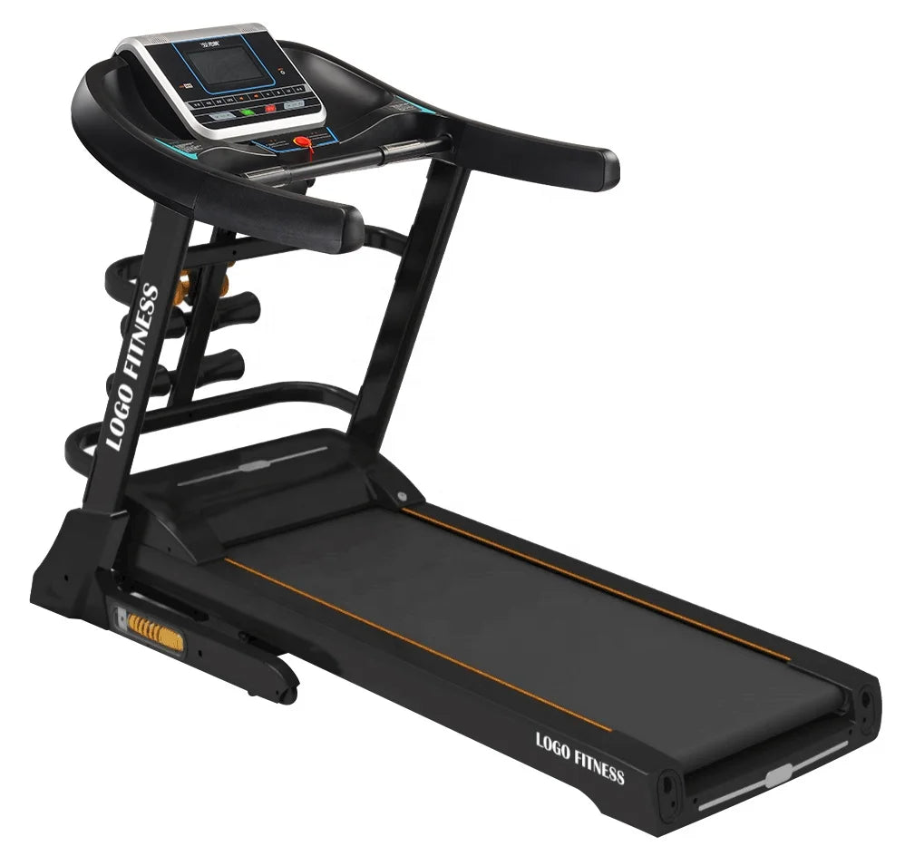 Multifunktionales Cardio-Fitness-Laufband, klappbares elektrisches Motorlaufband