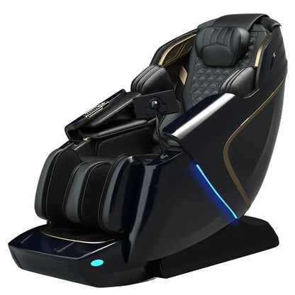 4D Zero Gravity Massage Chair with SL-Track/AirBag & 3D Body Scan - Dual Core Electric Recliner Sofa for Home Office