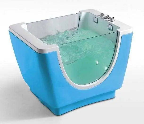 Colour Acrylic air Bubble  whirlpool Baby Bathtub Massage Children Bath