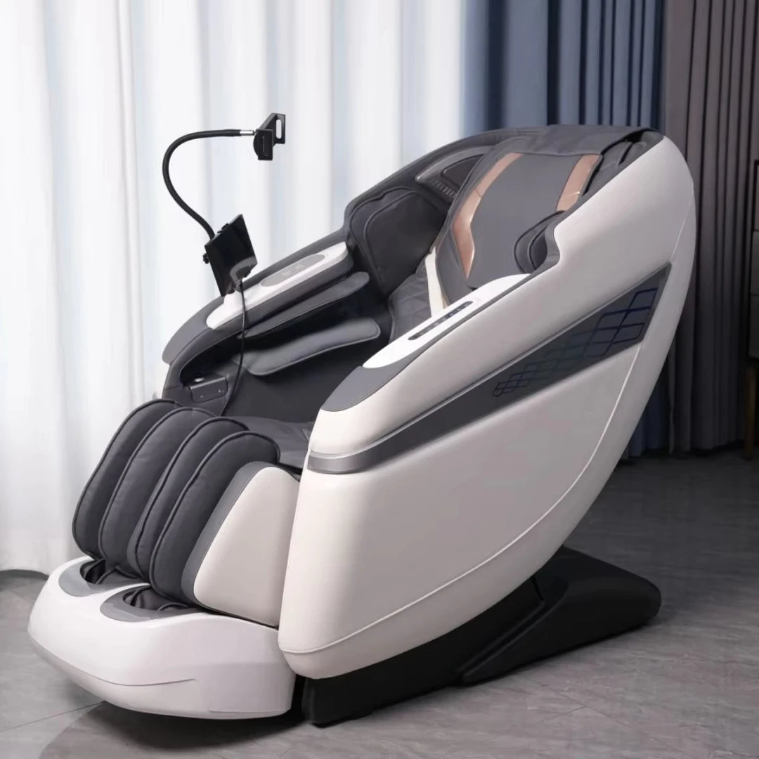 Intelligente Sprachsteuerung KI Elektrischer 4D Ganzkörper-Luftdruck-Zero-Gravity-Massagesessel
