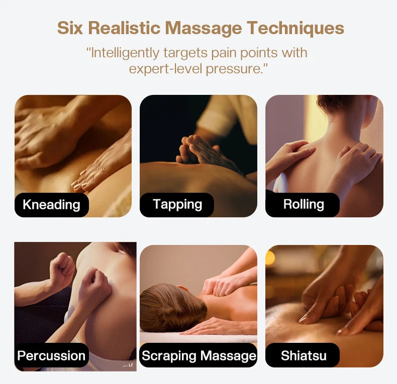 2024 Beliebtester 3D Zero-Gravity Luxus Modern Smart Luftdruck Heizung Shiatsu Leder Massagesessel mit Fußbein Bluetooth