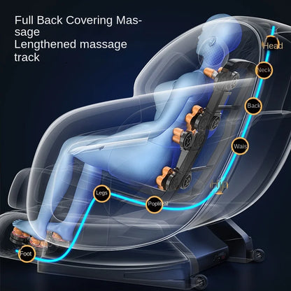 New Arrival Modern Shiatsu Zero Gravity Full Body Massage Chair 3D Head Luxury Electric Foot Massage Armchair