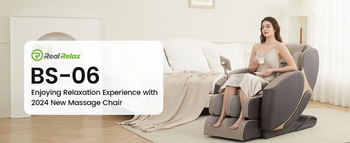 BS06New Design Remote Control Electric Luxury AI Voice Heating Full Body Home Massage Chair with Vibration and Musical Function