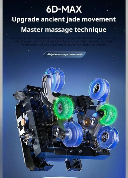 2025 Massagesessel Multifunktional 6D Schwerelosigkeit Shiatsu Luftdruck Bequem Professionell Menschliche Berührung Neueste