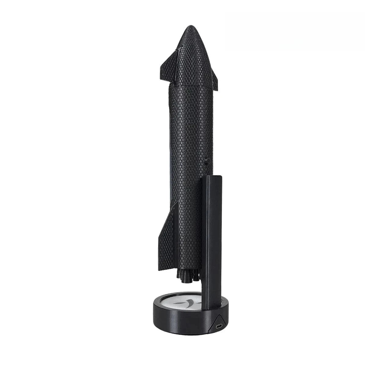SpaceX Starship 1:200 Model Humidifier with Flame Effects – Functional Rocket Launcher Decorative Ornament