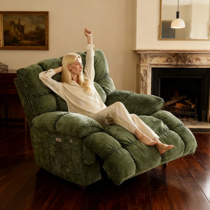 Smart Elektrischer Lazy-Sofa-Sessel Wohnzimmer Modern Einzelsitz mit Schlafmodus Multifunktionales Design Komfortable Ruhe